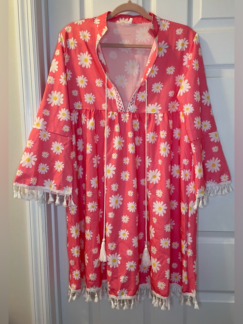 Med Daisy Boho Sundress/Mini Dress NWOT - Picture 5 of 9